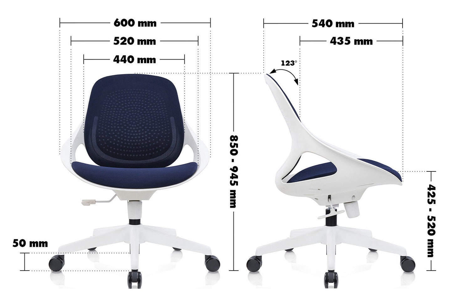 Modern Mesh Ergonomic Office Chair ZONE