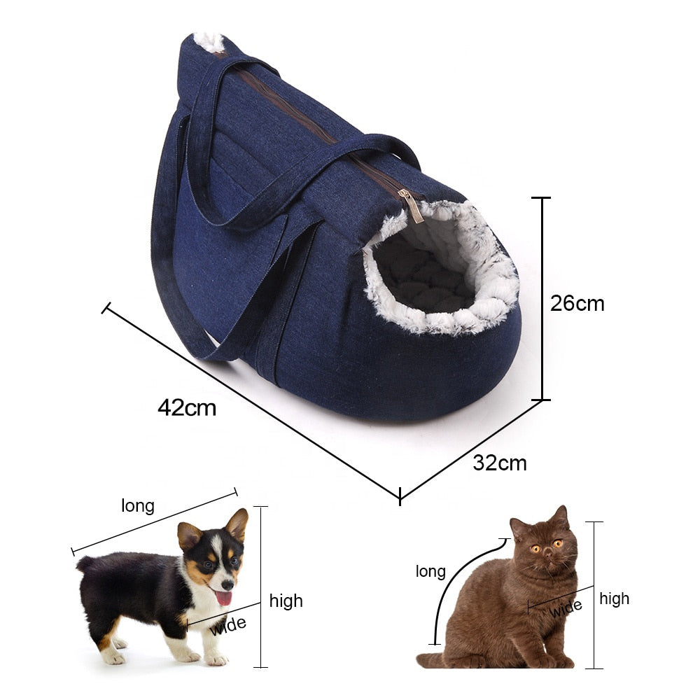 Pets Carrier for Cat Carrying bag for Cats Backpack for Cat Panier Handbag Travel Small Bag Plush Puppy Bed Pet Products Gatos