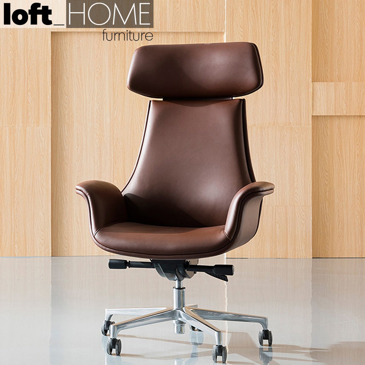 Modern Genuine Leather Office Chair CHRO