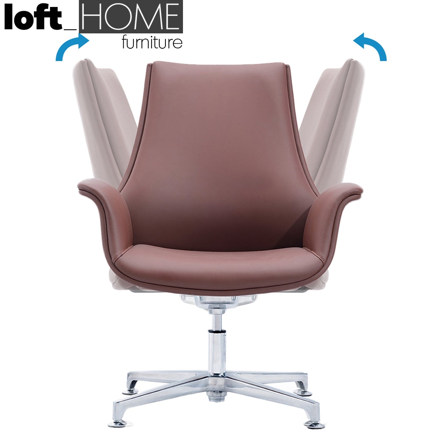 Modern Genuine Leather Office Chair CHRO